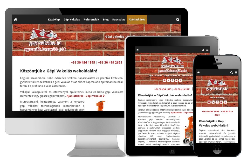 Önnek készítsünk egy új, mobilbarát weboldalt? - www.kreativ-website.hu